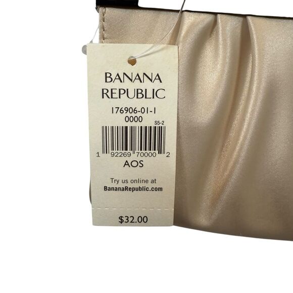 NWT Banana Republic Chic Cream and Black Small Shoulder Bag - Picture 7 of 7